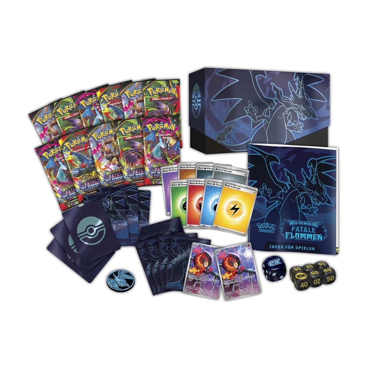 Pokémon TCG: Mega Evolution - Phantasmal Flames Pokémon Center Elite Trainer Box DEU