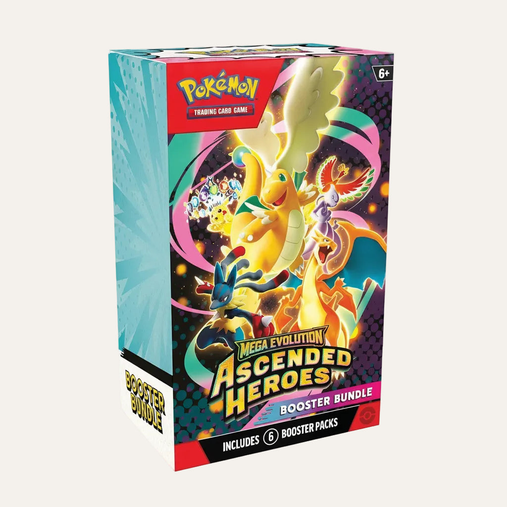 Pokémon TCG: Mega Evolution - Ascended Heroes Booster Bundle (6 Packs) ENG