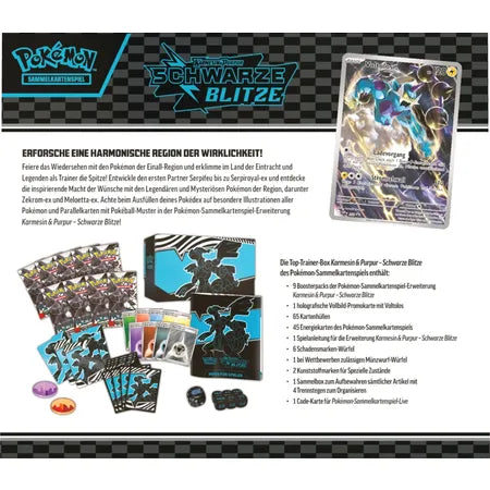 Pokémon TCG: Mega Evolution - Black Bolt  Elite Trainer Box DEU