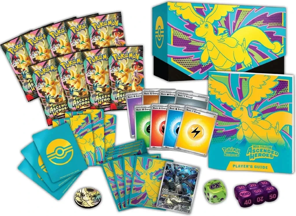 Pokémon TCG: Mega Evolution-Ascended Heroes Elite Trainer Box ENG